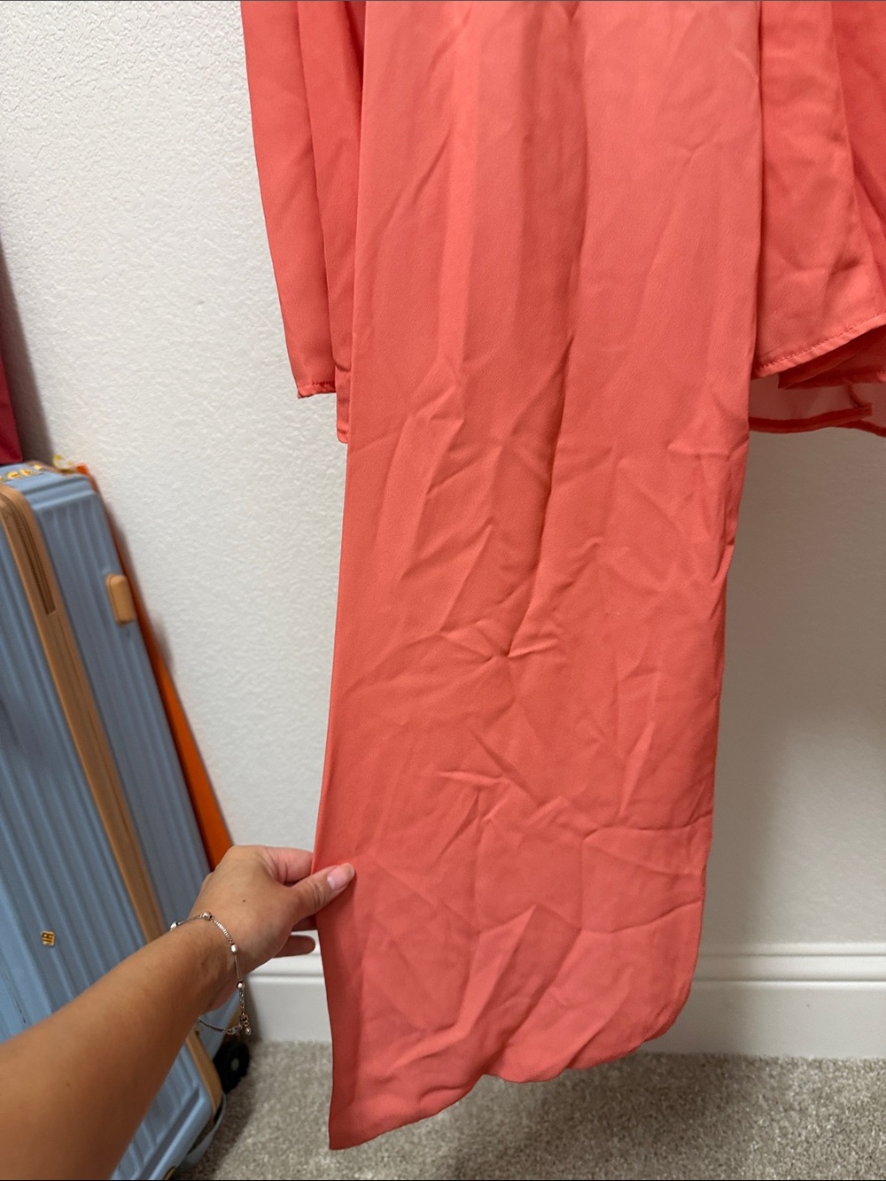 BAOBAB Ari Chiffon Dress in Pink - Picture 14 of 15